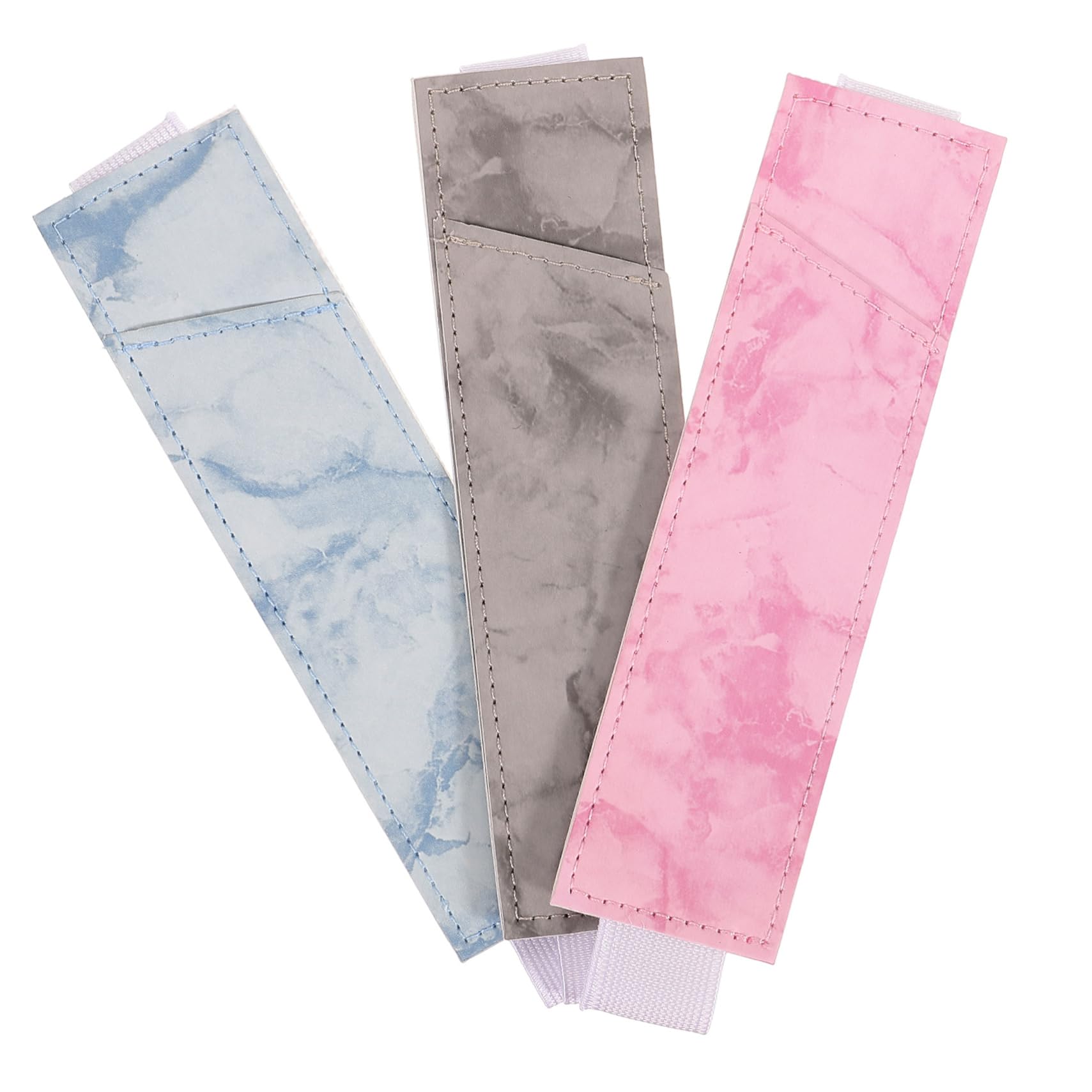 NUOBESTY 5 Set Astuccio in Pelle Retrattile Tavoletta Portapenne Pelle Portapenne Agenda Quadernoni Portamatite Custodia Per Penna A Sfera Custodia Per Penna Per Taccuino Pu 3 Pezzi * 5