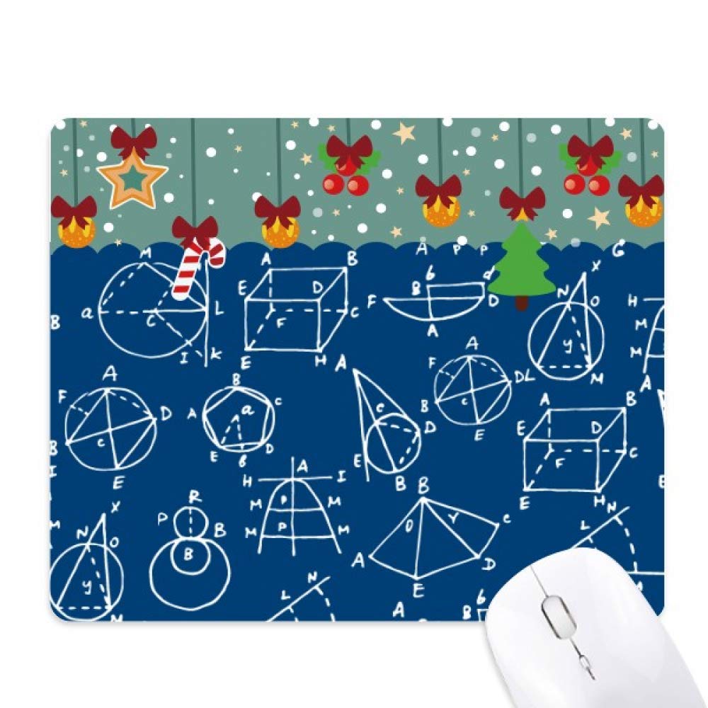 Tapis de souris géométrique pour la science mathématique avec base caoutchouc stable - 5