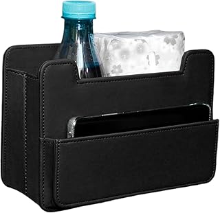 Organisateur de Portière de Voiture,Poubelle de Voiture et Boîte de Rangement - Support Téléphone Pliable et Porte-Clés pour Véhicules Voyage Route Bottilles