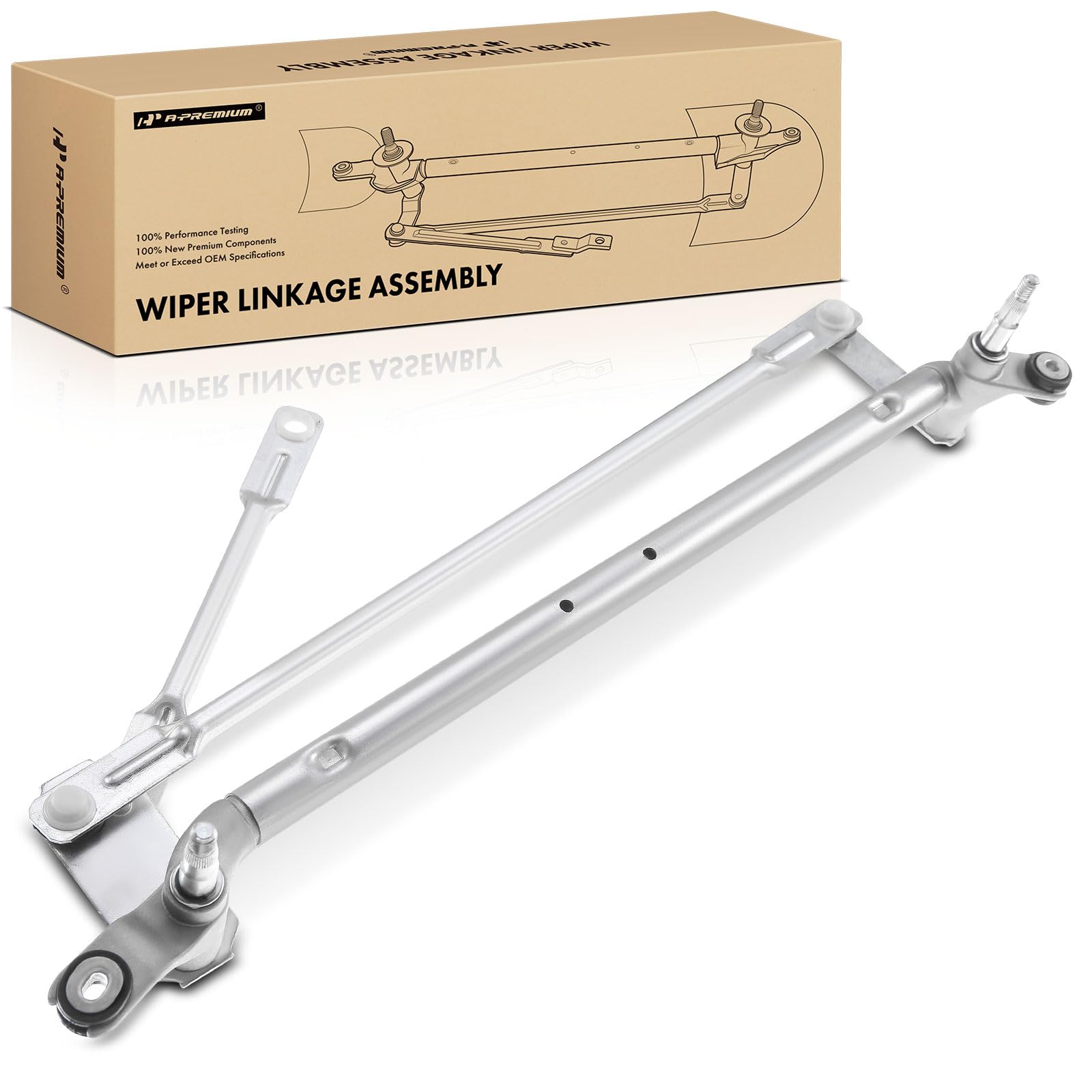 A-Premium Front Windshield Wiper Transmission Linkage