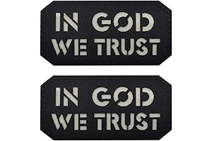 In God We Trust Luminous Patch
