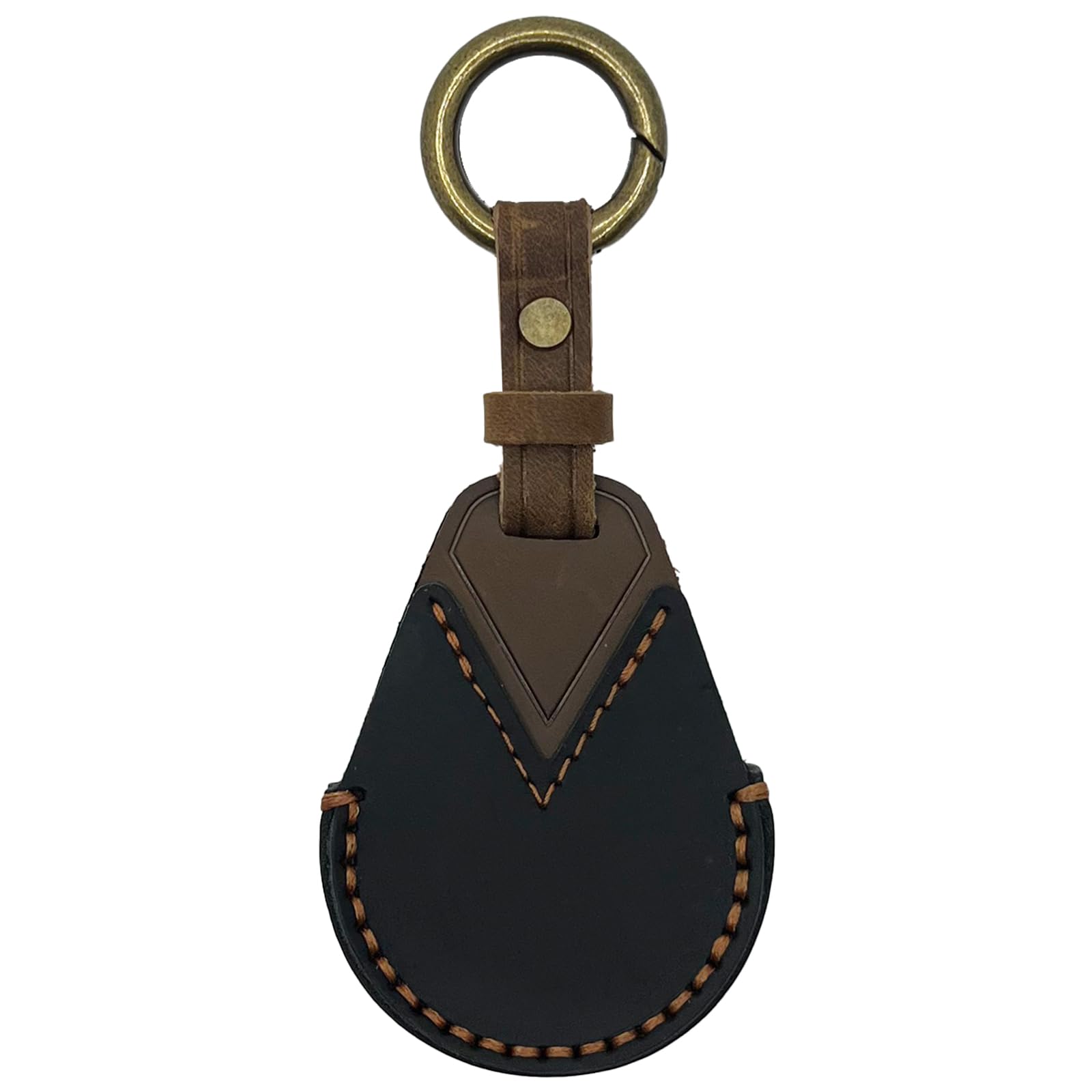 Genuine Leather Key Fob Cover for Harley Davidson Accessories,Leather Key Case,Keychain Pendant,Key Holder
