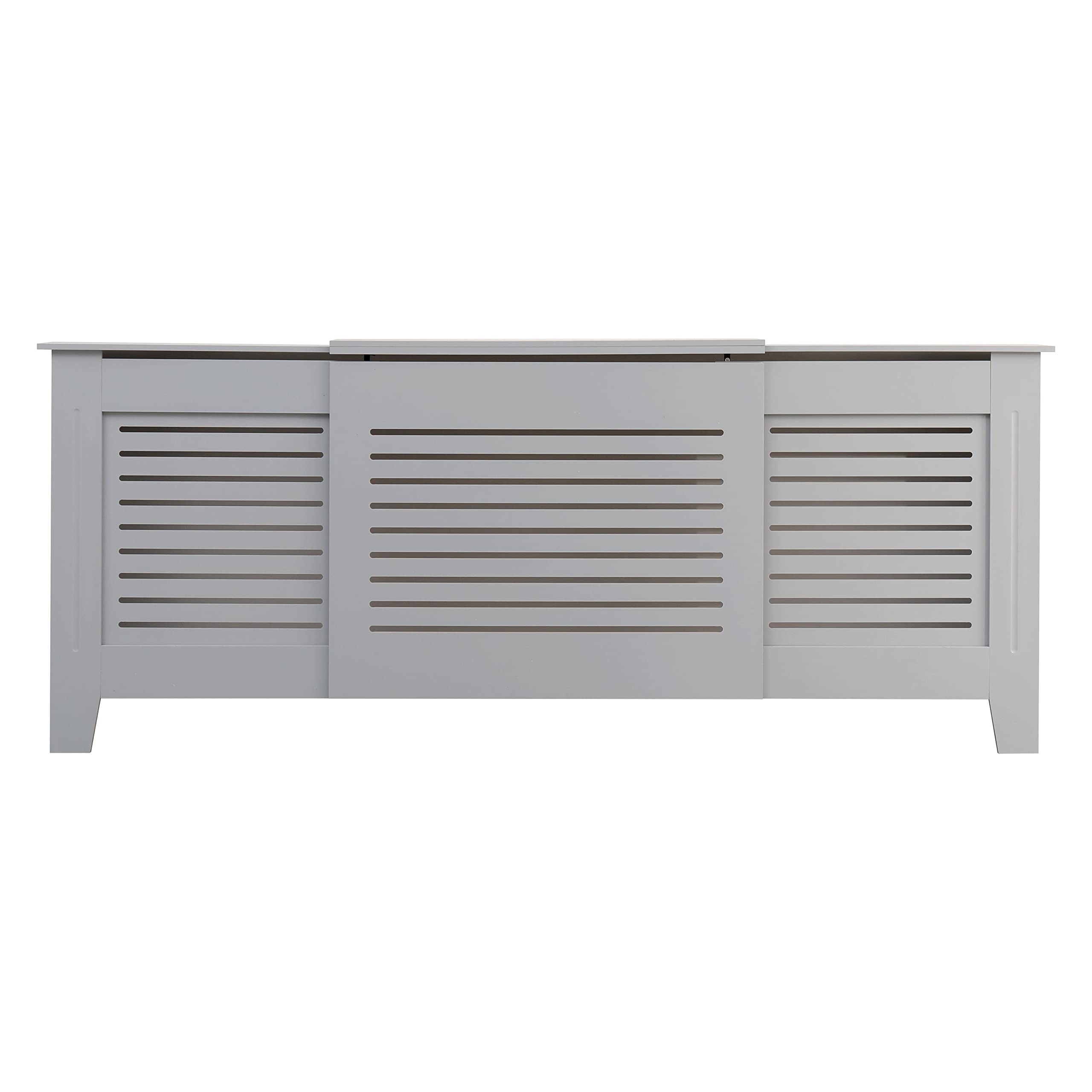 AVC Designs Kensington Radiator Cover Adjustable Horizontal Cabinet Greyβ¦
