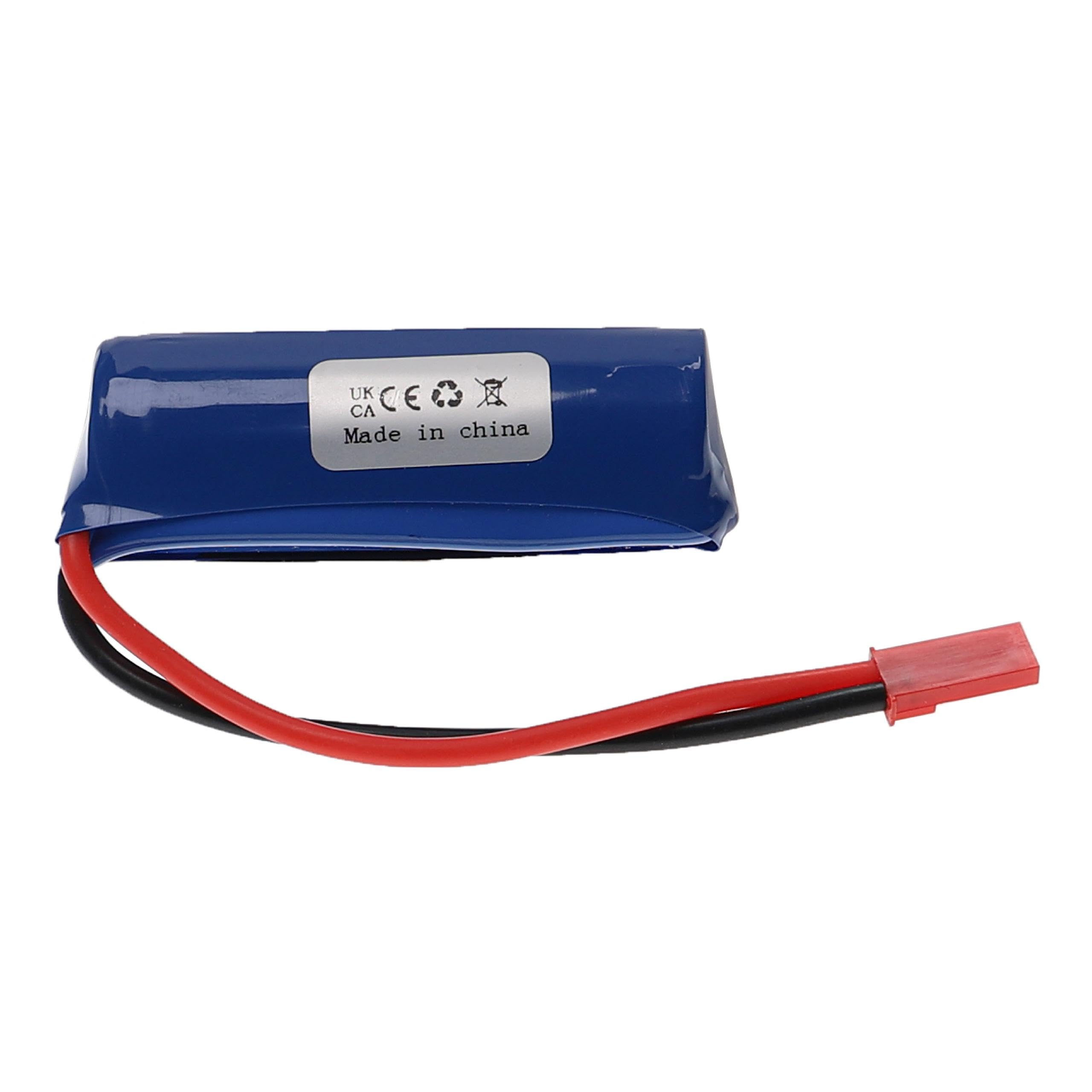 vhbw Bateria do modelarstwa, np. kompatybilna z Fei Lun (1100 mAh, 3,7 V, litowo-jonowa)