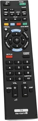 Miniatura 2 de RM-YD073 Reemplazo remoto para TV LCD LED Sony KDL-46HX751 KDL-55HX751 KDL-55HX850 KDL-46HX850 KDL-46HX750 KDL-55HX750 XBR-55HX950 XBR-65HX950