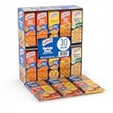 Lance Sandwich Crackers Variety Pack, 40 Count (1.41 oz Each), Individually Wrapped Single Serve Snack Packs, Peanut Butter & Cheese Filling Assortment, Bulk Snacks for Office Breakroom, School, Vending, Events
