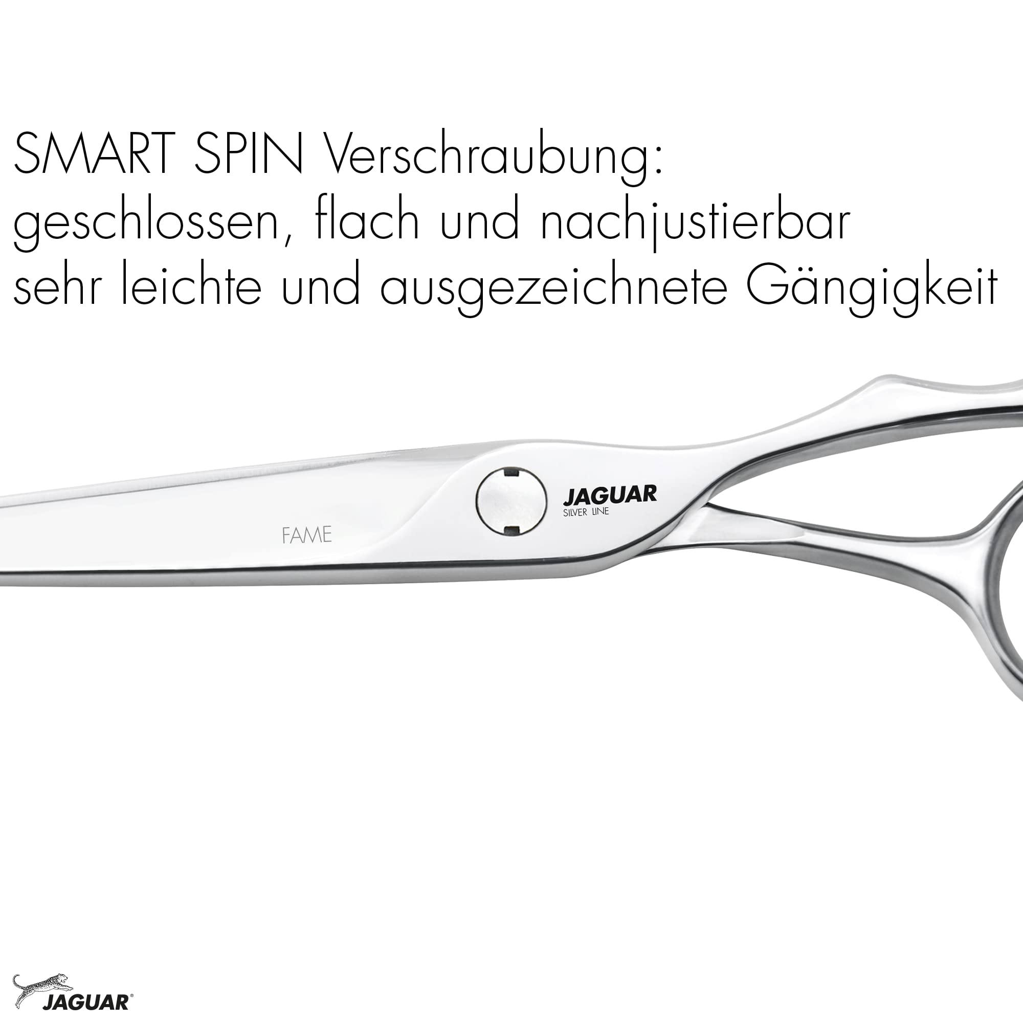 Jaguar Haarschere Silver Line Fame, 5,5 Zoll