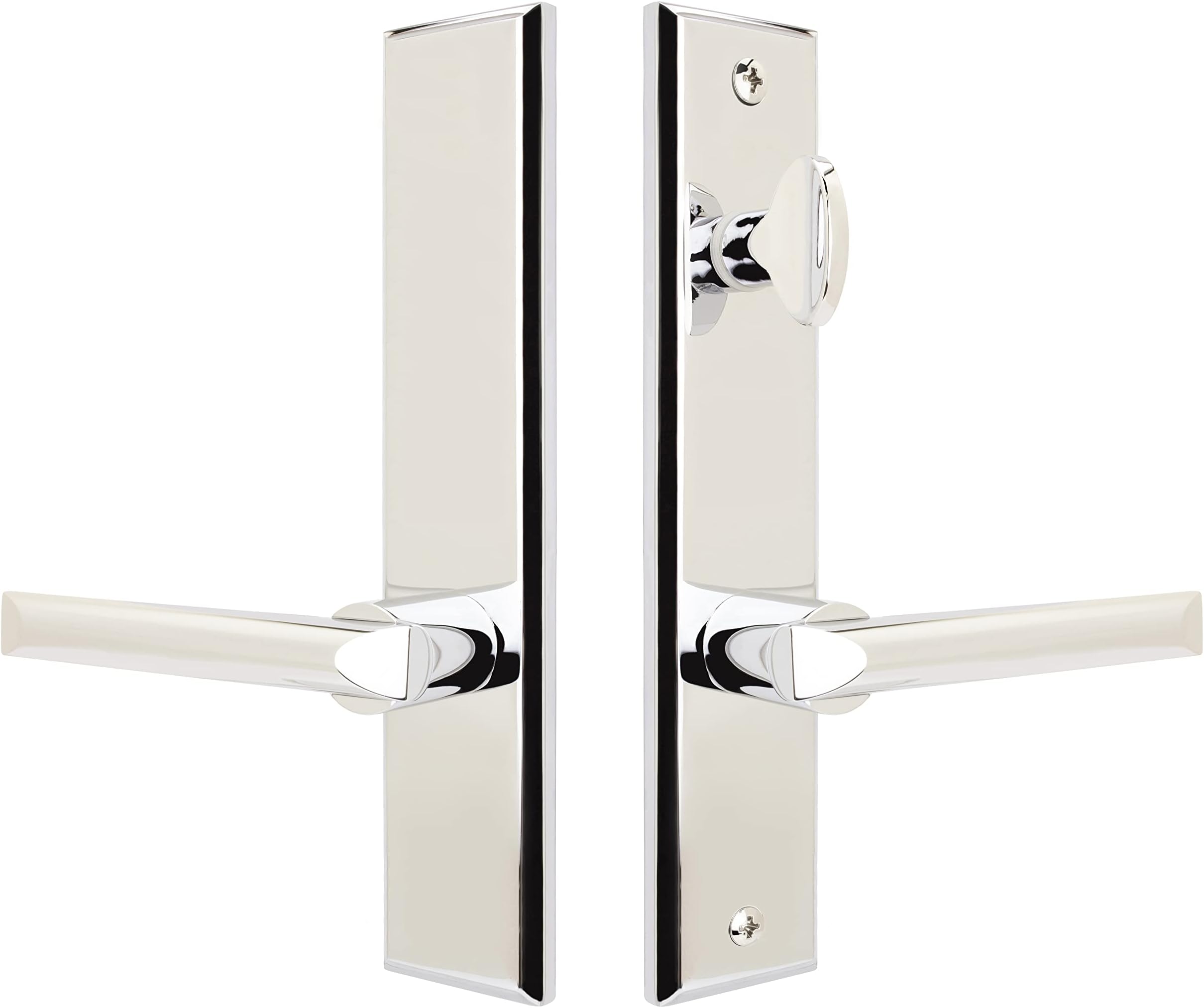 FPL Door Locks and Hardware Inc.FPL Pickfair Inactive Trim Only Lever Set for Multipoint Lock, Left Hand - Polished Chrome (US26), FR-9KEW-MHC0-LH