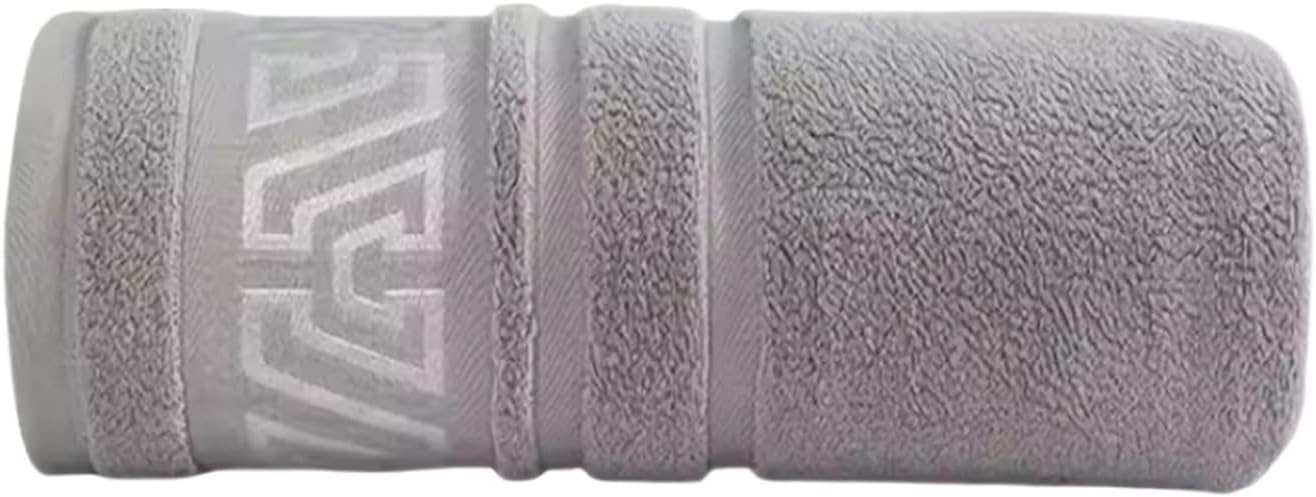 380g Cotton Thick Bath Towel 70 * 140 Soft Absorbent No Shedding(Grey)