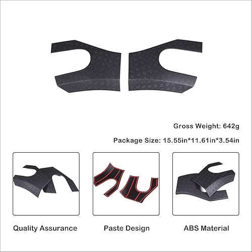 Miniatura 15 de Cubierta exterior para capó, protectores de esquinas laterales compatibles con Toyota FJ Cruiser 2007-2021, protector de esquina lateral para capó