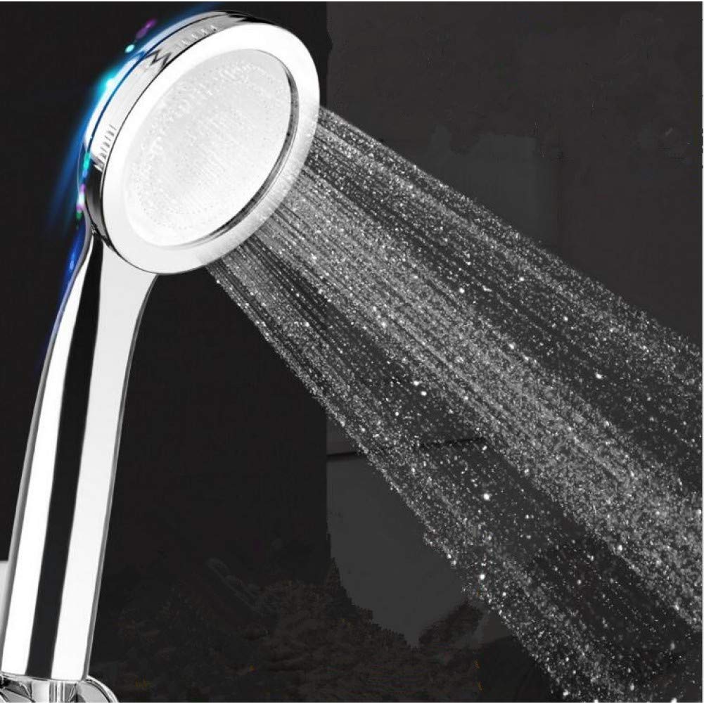 Pommeau de douche haute pression LED pour résoudre le manque de pression d'eau - 5