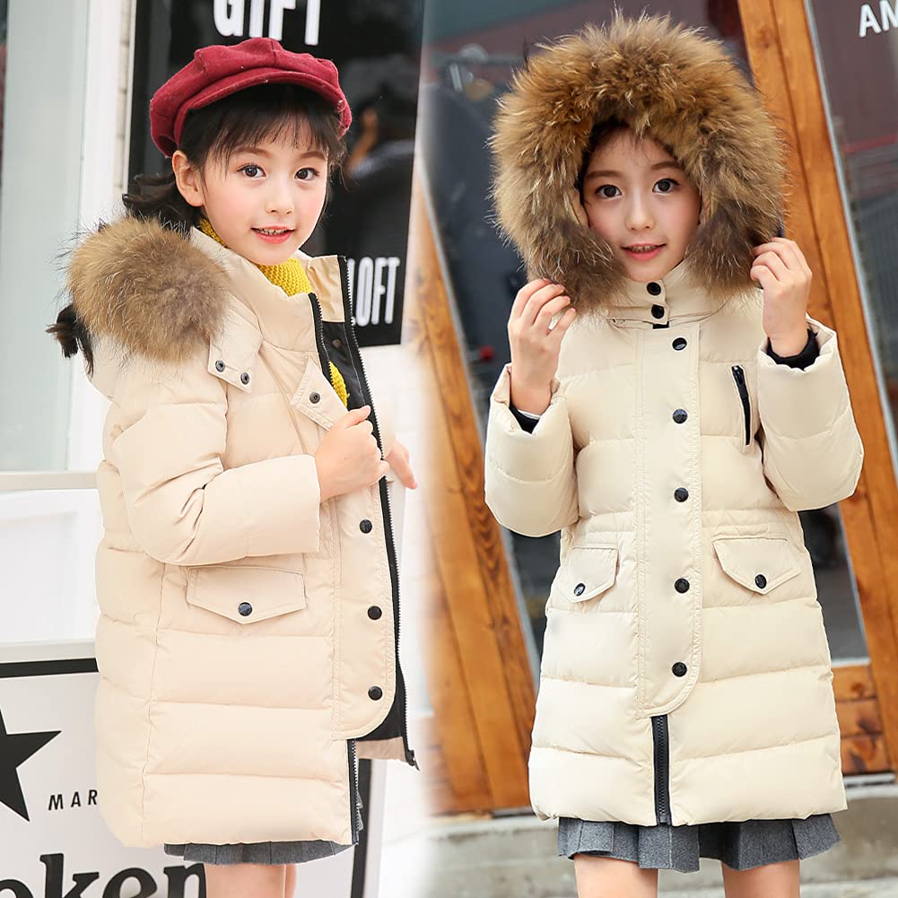 Giacca invernale per bambini, unisex, piumino da ragazza, ragazzo, giacca traspirante con cappuccio