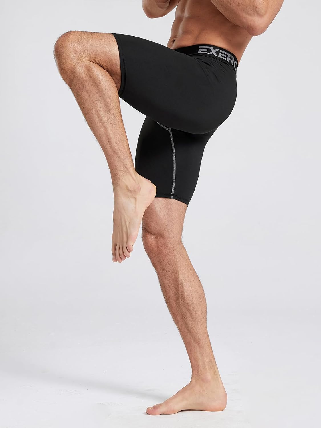 5 Pack Compression Shorts Men Compression Underwear for Men Athletic Mens Spandex Baselayer,Running,Workout - Image 4