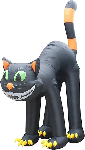 Miniatura 3 de 20 animales inflables de Noche de Brujas, gato negro