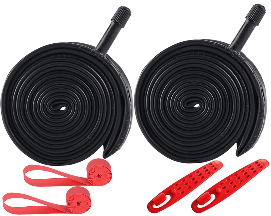 2-Pack 20x1.75/2.125 Bike Inner Tubes Schrader Valve 48mm 20