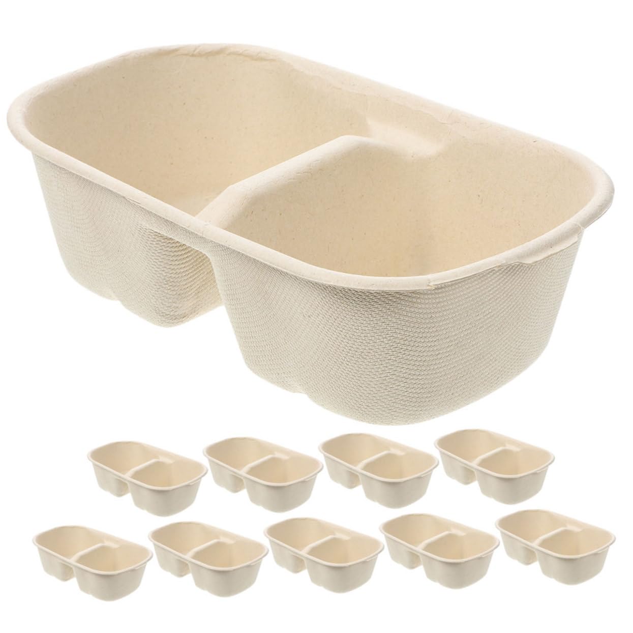 Yardwe Practical Cat and Dog Bowls Disposable Pet Bowl Set Dog Water Dispenser Kitten Food Indoor Outdoor Use