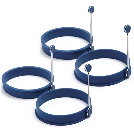 Norpro Silicone Round Pancake Rings