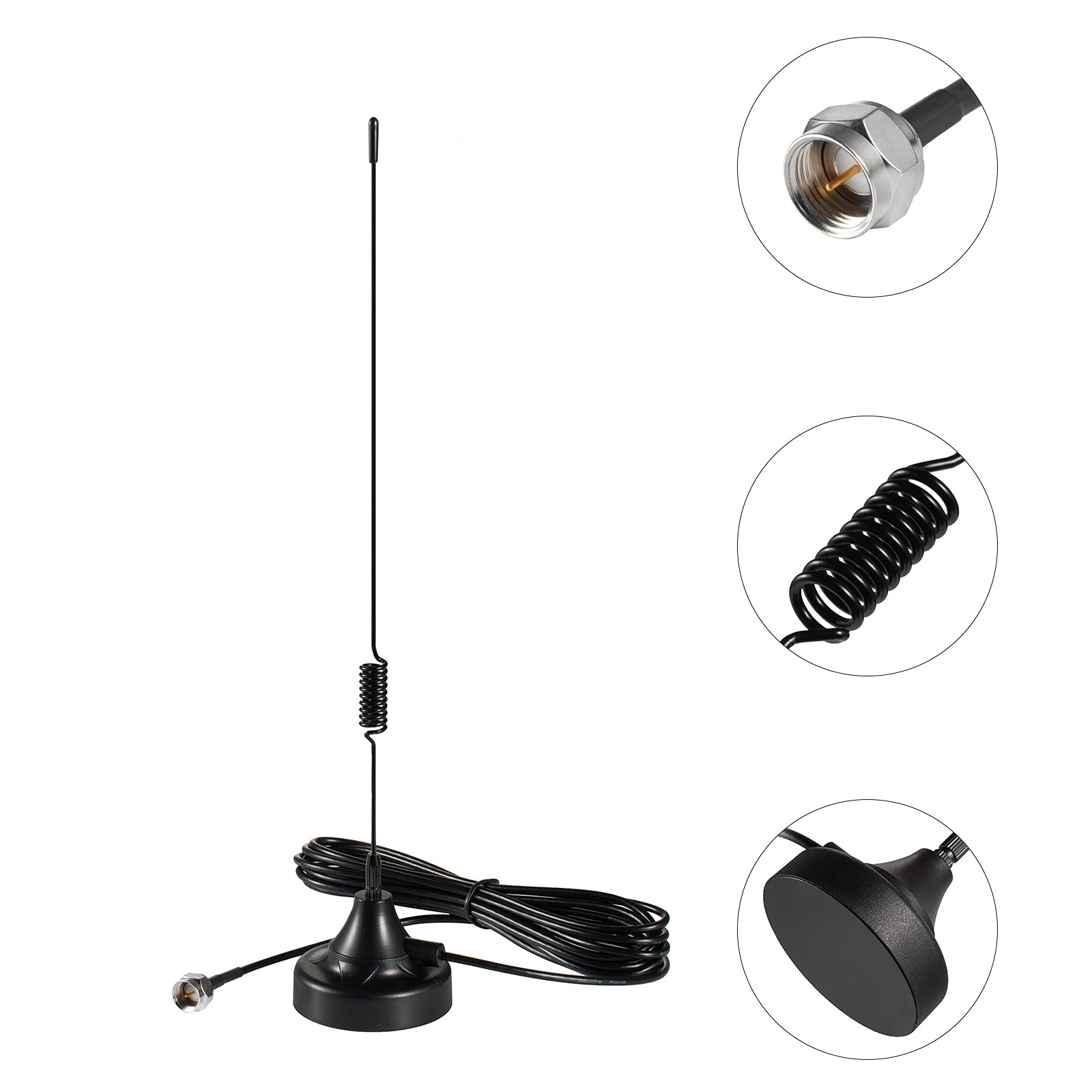 Liftmaster 41C3196 Replacement Antenna For 312HM, 412HM, 422LM, 423LM Gate Opener Receiver - View #2