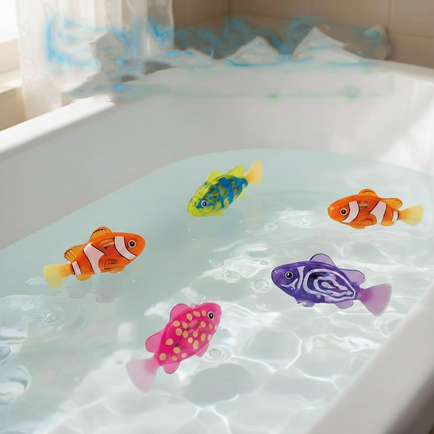 Jouet de Piscine - Poisson Robot Bain - Natation Fish Robot - 4 pièces Jouet de Piscine - Poisson Robot Bain - Natation Fish Robot - 4 pièces