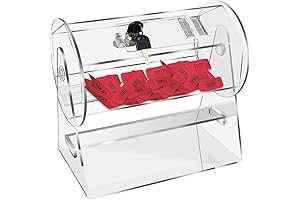 Acrylic Raffle Drum: The Perfect Spin for Your Raffle or Bingo Event