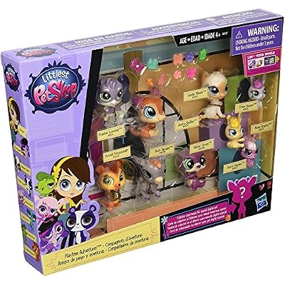 Littlest Pet Shop Playtime Adventures 9 Pack
