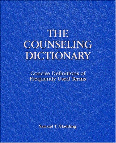 Image of The Counseling Dictionary: Concise Definitions of Frequently Used Terms