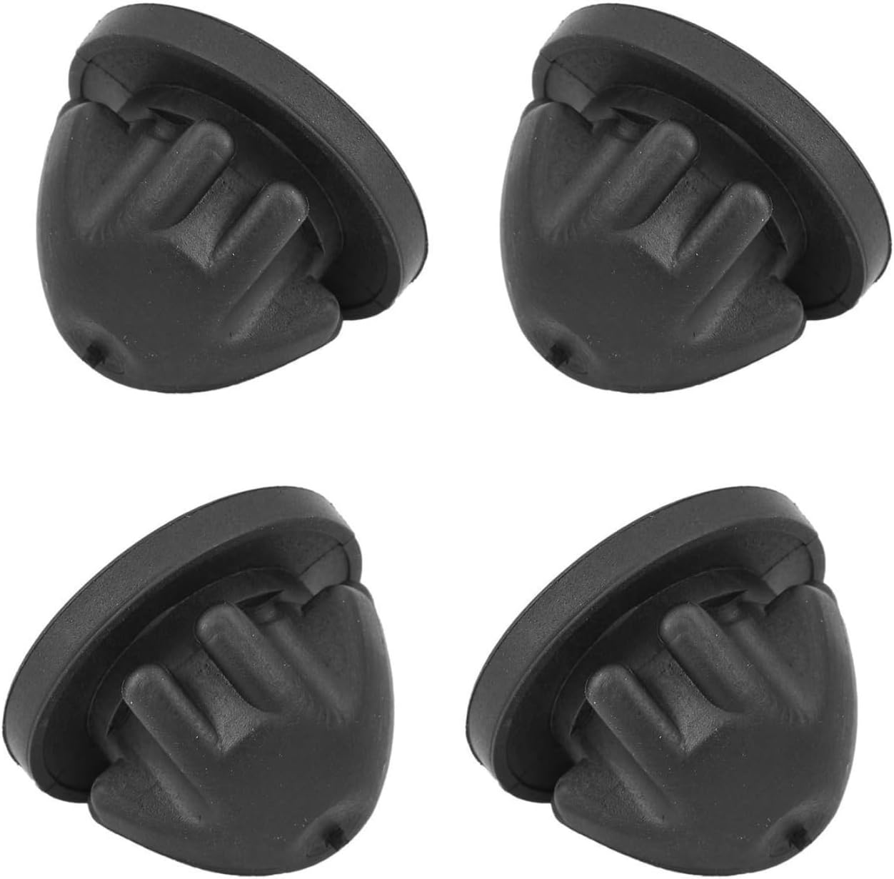 – 4 PCS Engine Cover Grommets 11127614138 Compatible with BMW Engine Cover Trim Rubber Mount Grommet Bush, Replacement Engine Bung Fastening Element Buffer, Engine Cover Trim Rubber Mount Grommet Bush