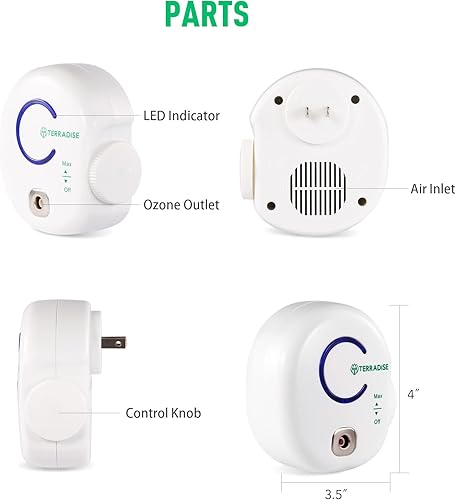 Miniatura 2 de Paquete de 2 mini purificadores de aire