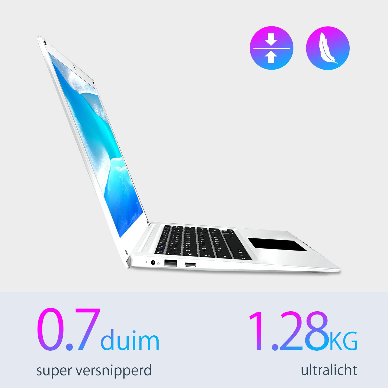 Laptop 14,1 inç Windows11 Ultra İnce Full HD (1920 x 1080) IPS