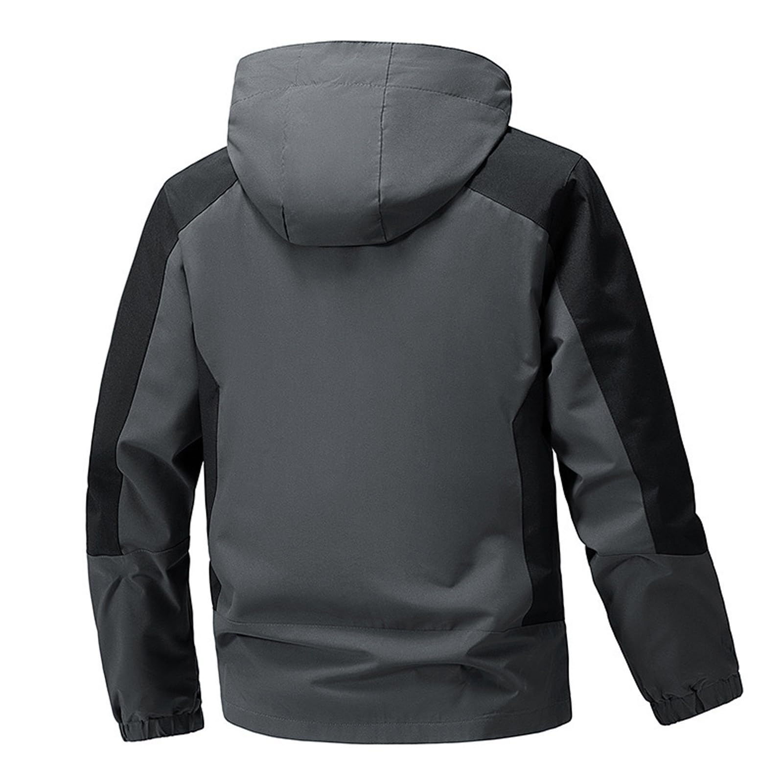 Veste de ski de montagne d'hiver Parka de neige chaude avec capuche manteau de snowboard veste de randonnée imperméable pour homme, pour le sport de randonnée, avec poches, coupe-vent