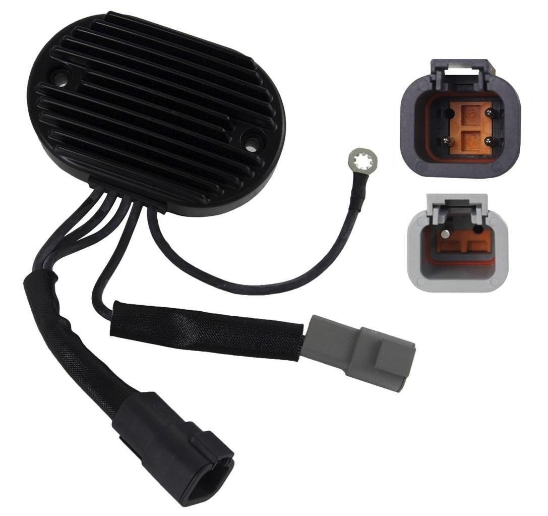 AJ-Electric Voltage Regulator compatible with Harley-Davidson 2007 FLSTC/I FLSTF/I FXSTD/I SOFTAIL 74540-07