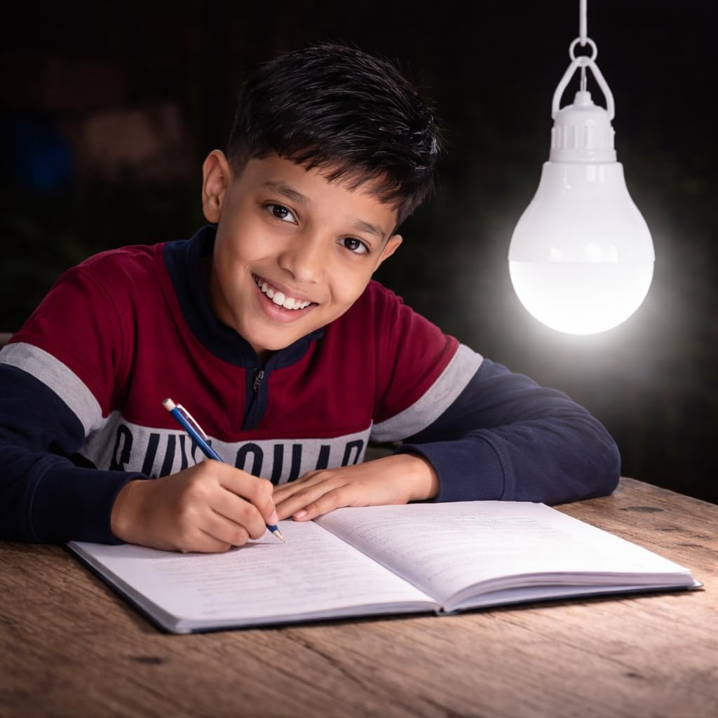 USB LED Bulb for Power Bank 6500K Cool White, Portable USB Light for Mobile, Laptop & Power Bank, Mini LED Night Lamp Emergency Hanging Light for Camping, Travel, Study & Home (Pack of 1)