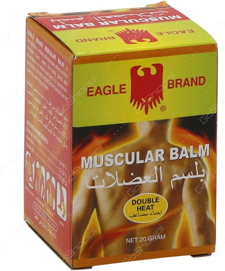 Eagle Brand Muscular Balm External Analgesic 0.7 Oz - 20 Gm Jar by vietnamese