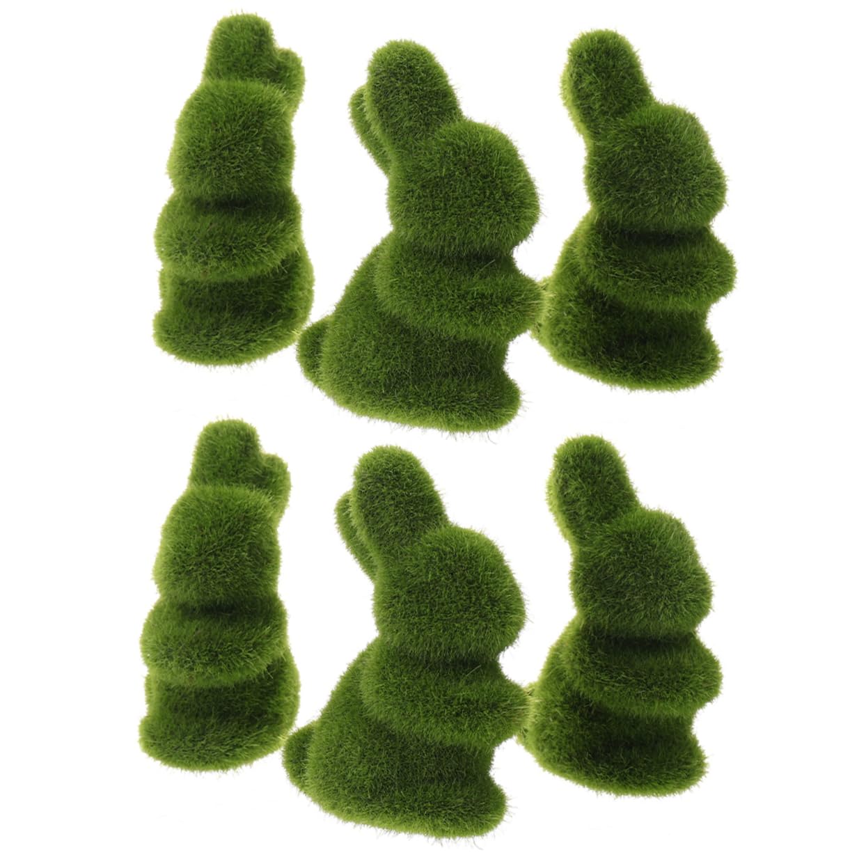 ABOOFAN 24pièces Décoration De Pâques Modèle De Lapin Ornements pour Fête Et Maison Accessoires De Table Détails Délicats