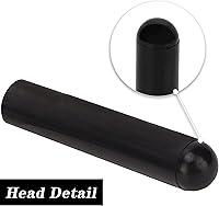 Vista 5 de Rldym 2 pines de poste de control para cerradura de puerta, D9ZZ-6621850-B para Ford F150 1986-2004 y Escort Explorer Ranger Econoline Mustang