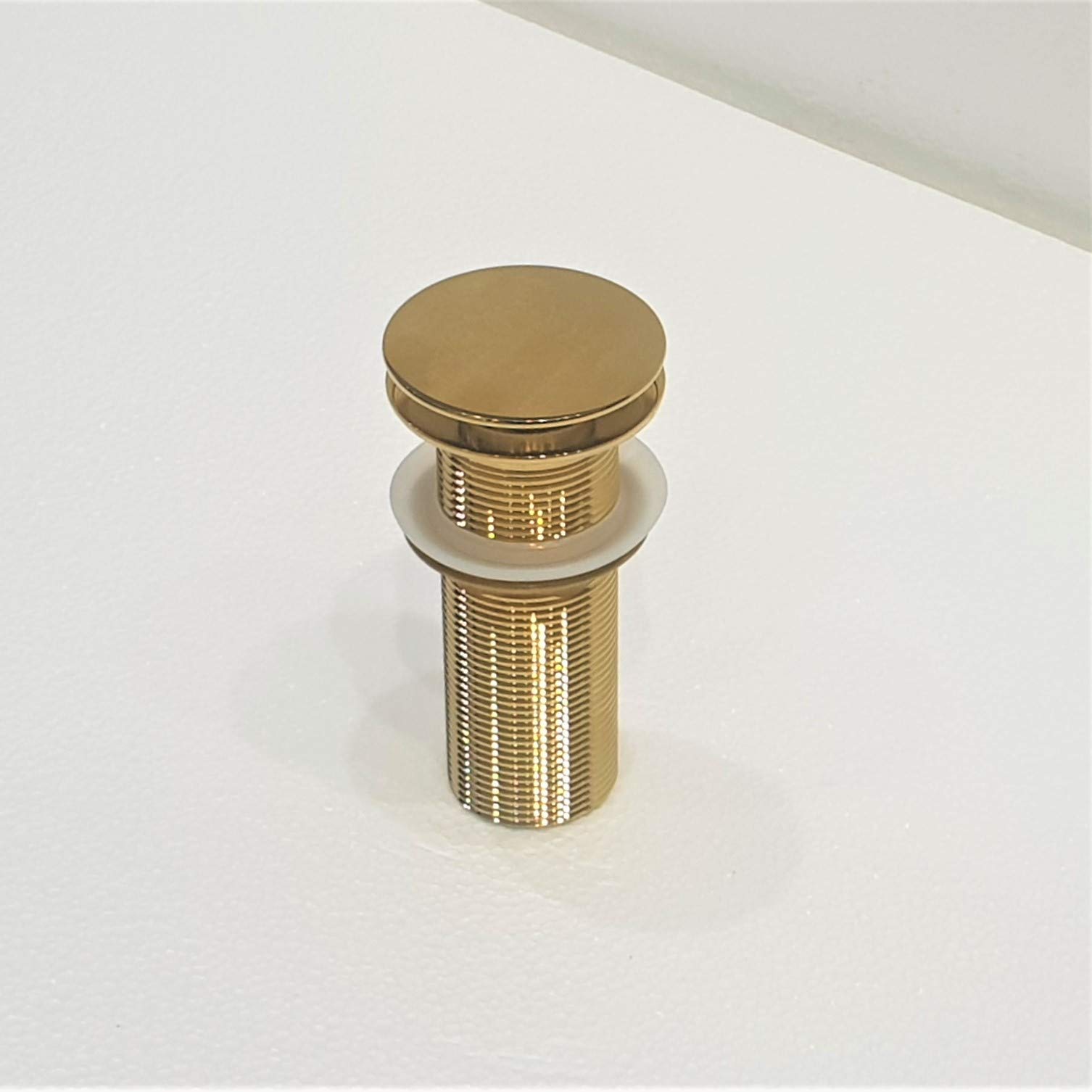 Buy InArt Golden Finish Popup Brass Basin Drainer/Waste Coupling/Waste Kit for Bathroom Wash