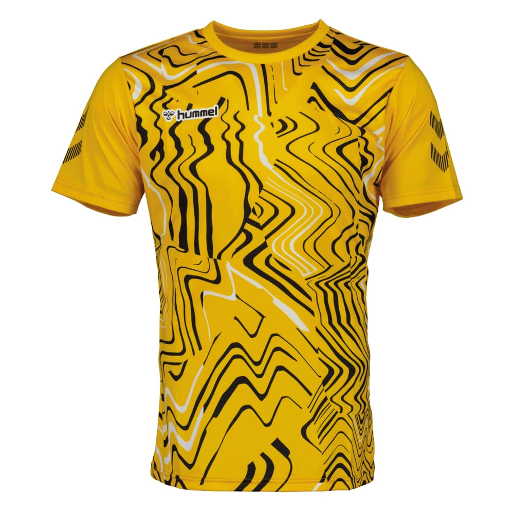 Hummel Sports Yellow/Black/White Hydro Kids Jersey,