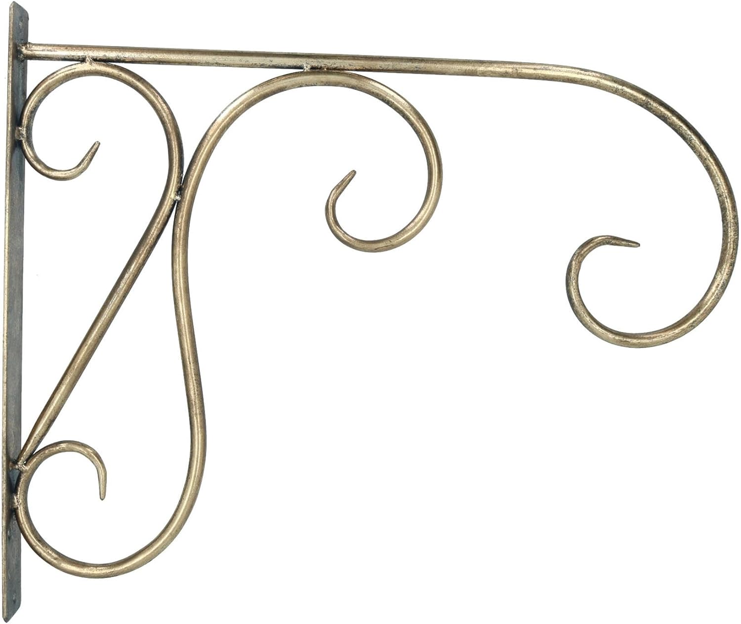 Scroll Basket Flower Hook/Hanger Bracket Metal Door Wall House Garden Yard