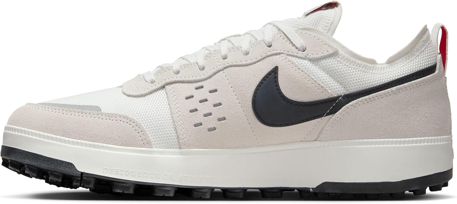 Nike C1TY “Surplus” Shoes (FZ3863-101, Summit White/Fire Red/Black) Size 13