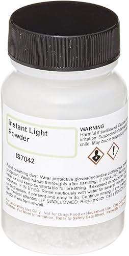 Miniatura 4 de Innovating Science, juego de demostración de luz instantánea de quimiluminiscencia en polvo