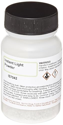 Miniatura 4 de Innovating Science, juego de demostración de luz instantánea de quimiluminiscencia en polvo