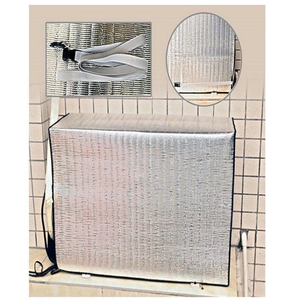 Housses d'unité AC, Housse d'unité AC extérieure, Ajustement Universel for fenêtres et climatiseurs centraux, Coque extérieure de Protection(95 * 65 * 40cm)