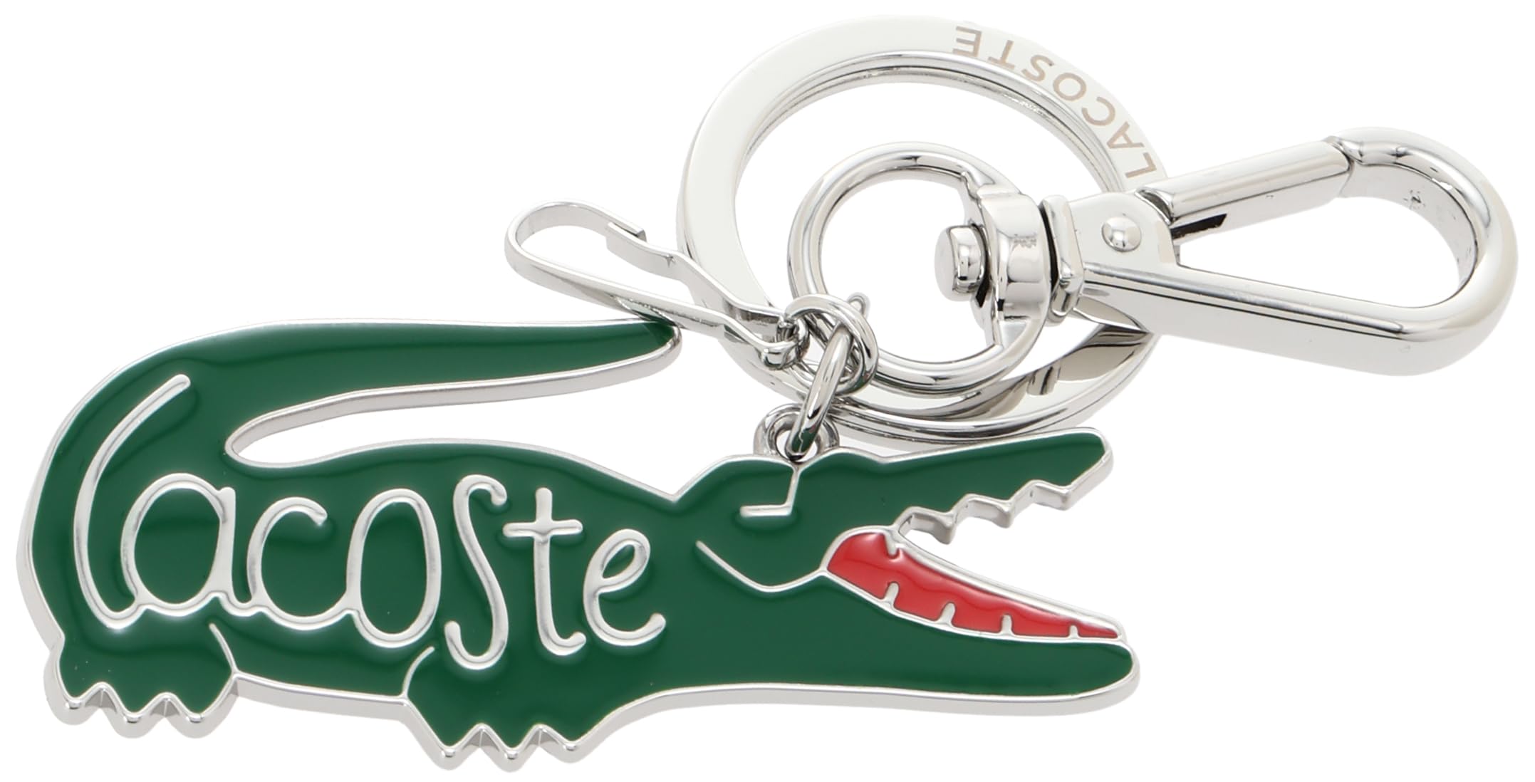 Amazon | [Lacoste] [ラコステ] 【公式】 クイーポ ワニロゴメタル