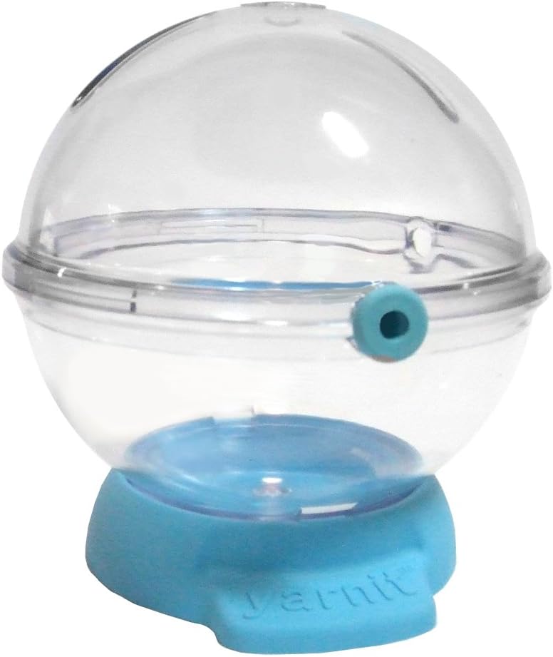 YARNIT Yarn Bowl Crystal Clear Blue Base