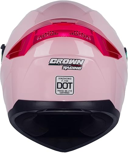 Miniatura 5 de Cascos de Motocicleta para Bicicleta de Calle de Cara Completa Casco de Motocicleta para Motocicleta para Adultos Cascos Aprobados por DOT, F-700