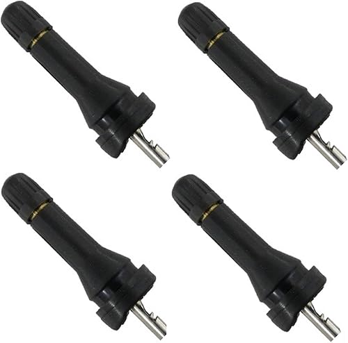 Muzzys Juego de cuatro válvulas de neumático de repuesto de goma VS-90 VS90 TPMS Kit para Schrader 20043 Dill 7001-HPR REDI-Sensor y muchos