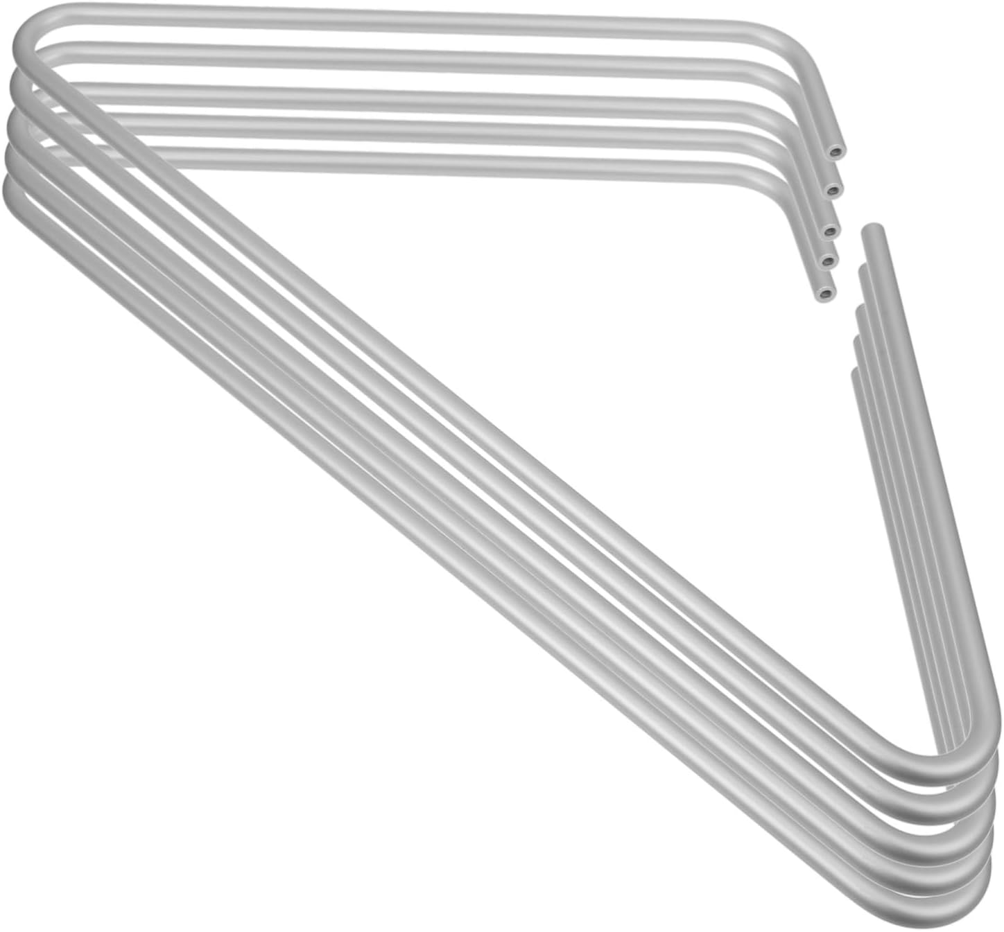 5pcs Aluminium Alloy Hangers Versatile Heavy Duty Hanger Organizer for Shirts Suits Jackets and More Elegant Finish for Home Closet and Wardrobe Use
