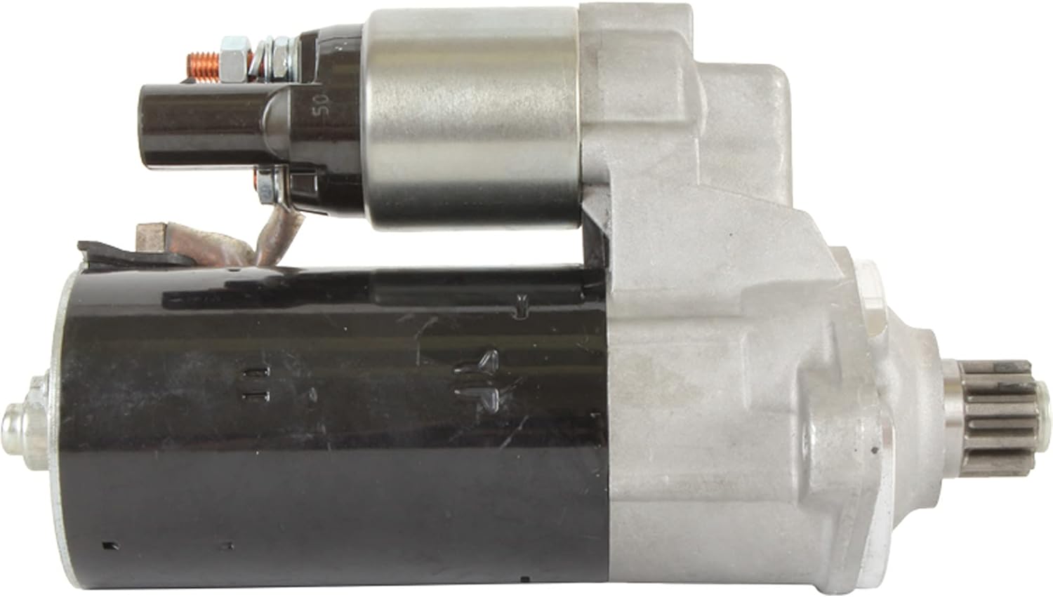DB Electrical SBO0296 Starter Compatible with/Replacement for 3.2L Audi A3 2006-2009, 2.0L 2010-2012, 3.0L Diesel VW Volkswagen 2009-2011, 3.6L 2010, 2.0L Jetta 2010-2011