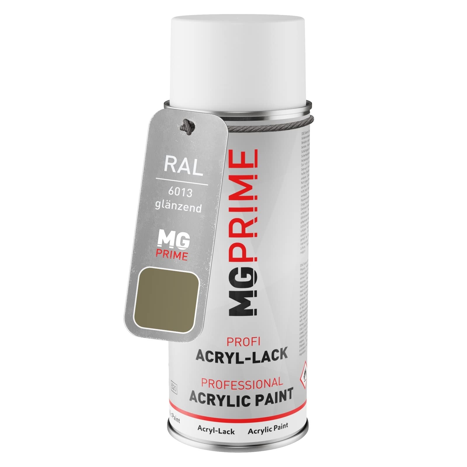 MG PRIME RAL 6013 Reed green/Schilfgrün Spray can 400 ml glossy quick-drying