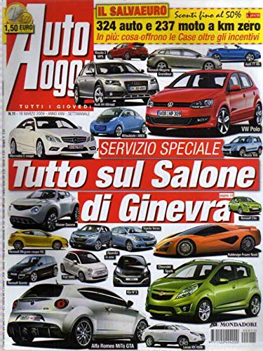  Auto Oggi 11 del Marzo 2009 Mercedes E, Alfa Mito, Renault Clio